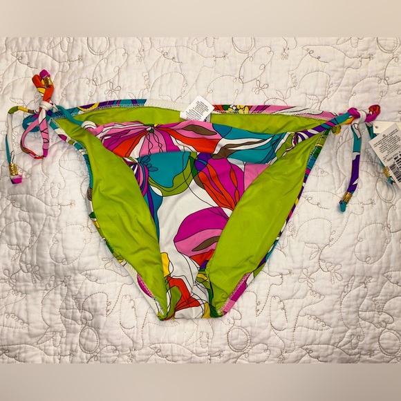 NWT! TRINA TURK BIKINI top and two bottoms — Size 12 — Ret: $236!!! - Picture 8 of 10